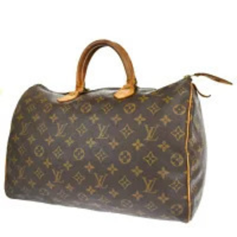 Louis Vuitton Speedy Boston Monogram Leather Brown